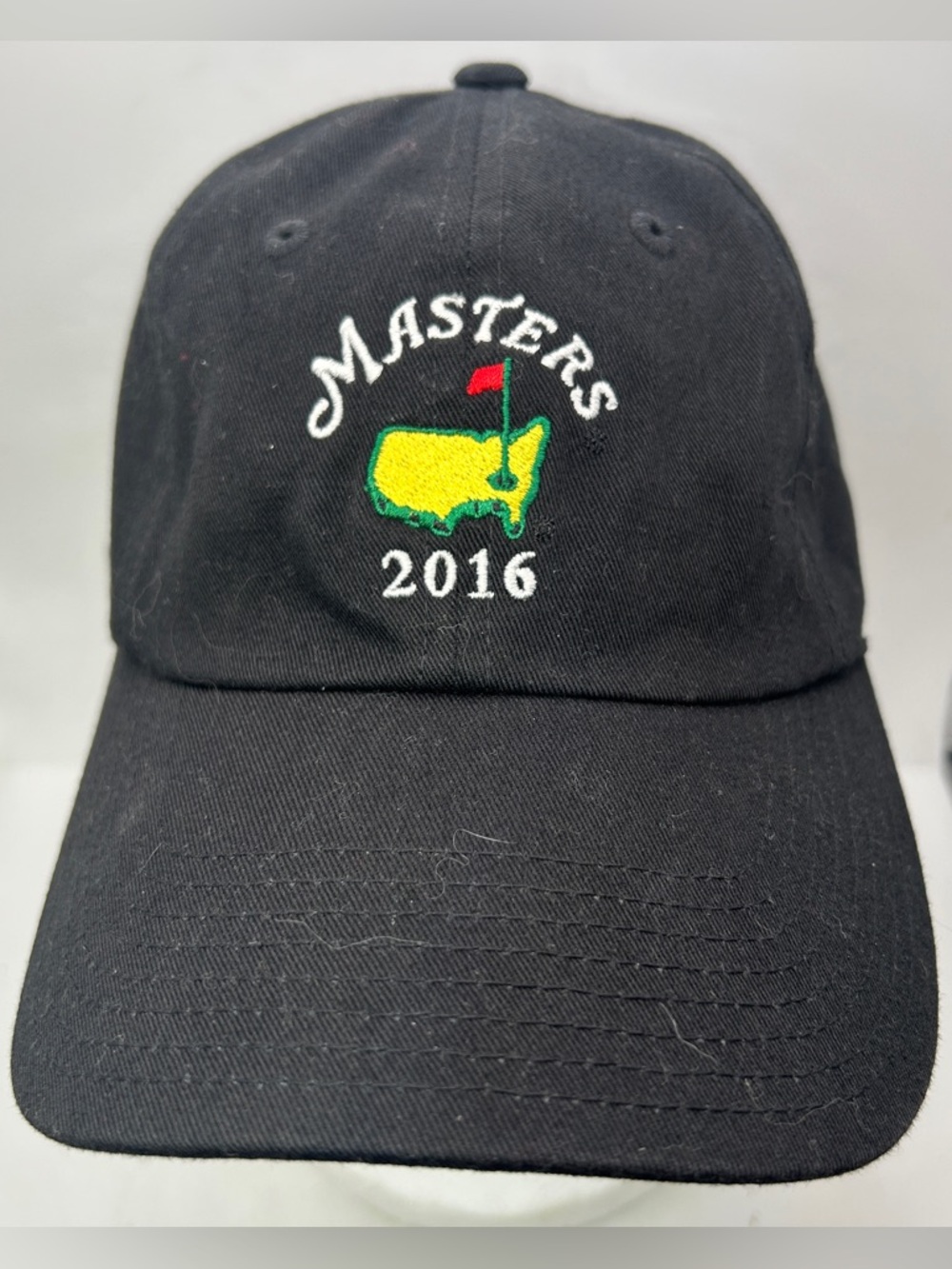 Masters 2016 Golf Hat Augusta National Strapback Dad Cap American Needle Black